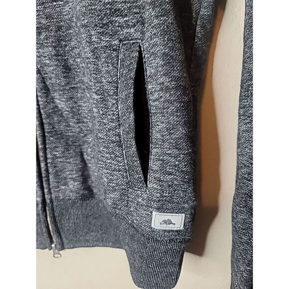 Roots73 Roots 73 Black Mix Pinehurst Fleece Women's Jacket Size Medium t72 - Picture 5 of 9